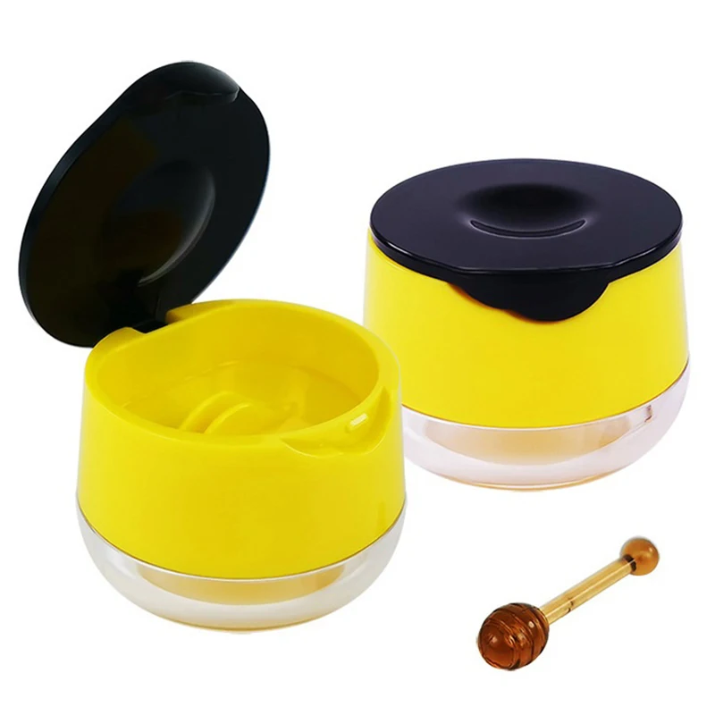 1pc 6g Empty Lip Masque Box With Spoon Multi-purpose Refillable Convenient Travel Empty Lip Balm Makeup Jar Pot