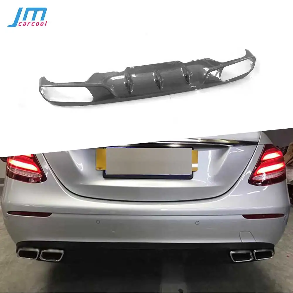 

Carbon Fiber Rear Lip Diffuser for Mercedes Benz E Class W213 E250 E350 E400 E43 E63 AMG S Style L Style 2017 2018 2019