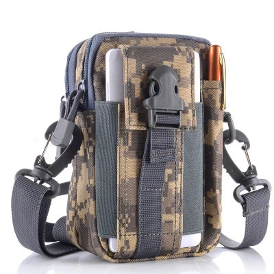 Mobiele telefoonhoesje Heuptas Waterdicht Nylon Multifunctioneel Casual Heren Heuptasje Mannelijke kleine tas