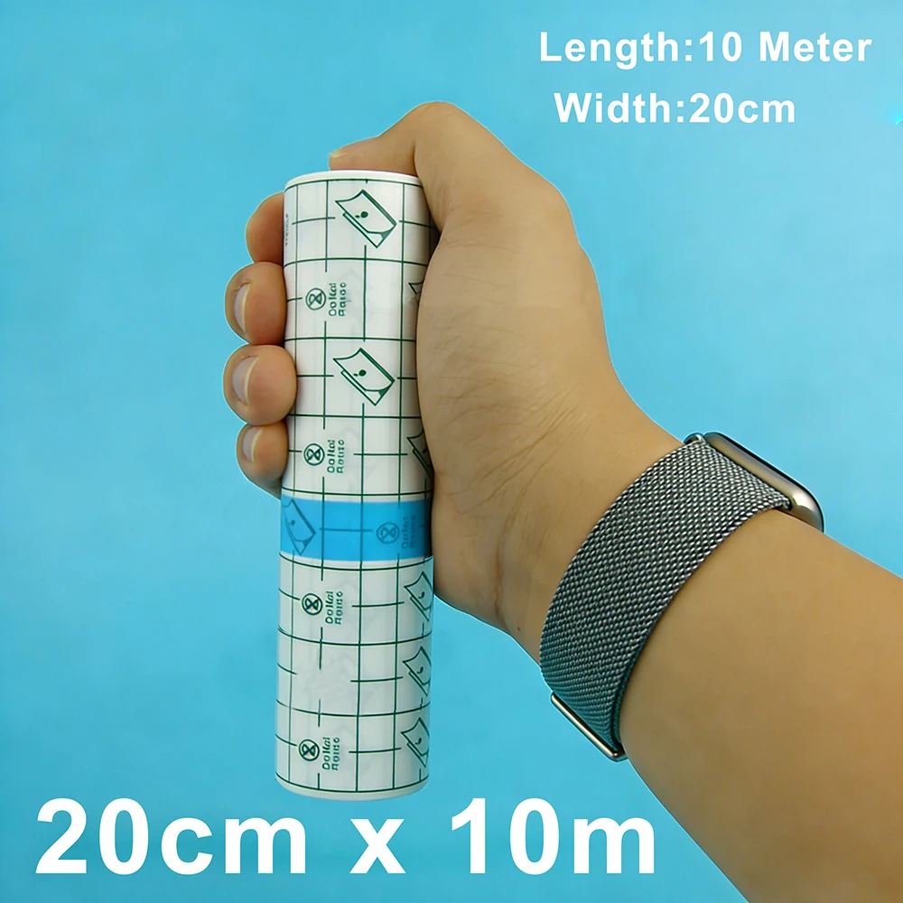 Wasserdichter Schutzfilm für Tattoos, PU-Klebeband für die Nachsorge, Heilung, Tattoo-Reparatur, transparente Hautreparatur-Bandage, Rolle