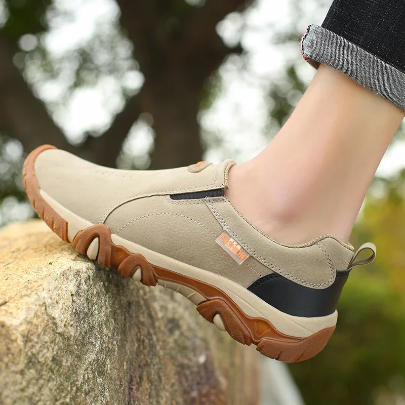 2023 nowy odkryty Camping światła do biegania szczęście buty Jogging Casual męskie buty sportowe antypoślizgowe mokasyny buty górskie 39-46