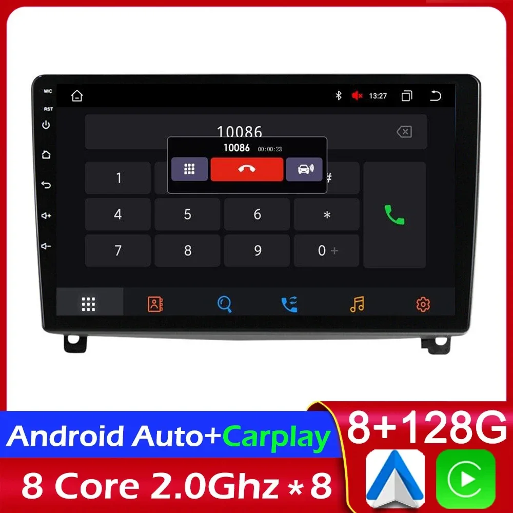 

Android Auto For Peugeot 407 2004-2010 2011 Navigation GPS Bluetooth Car Radio Video Multimedia Player Stereo Screen 4G+WIFI