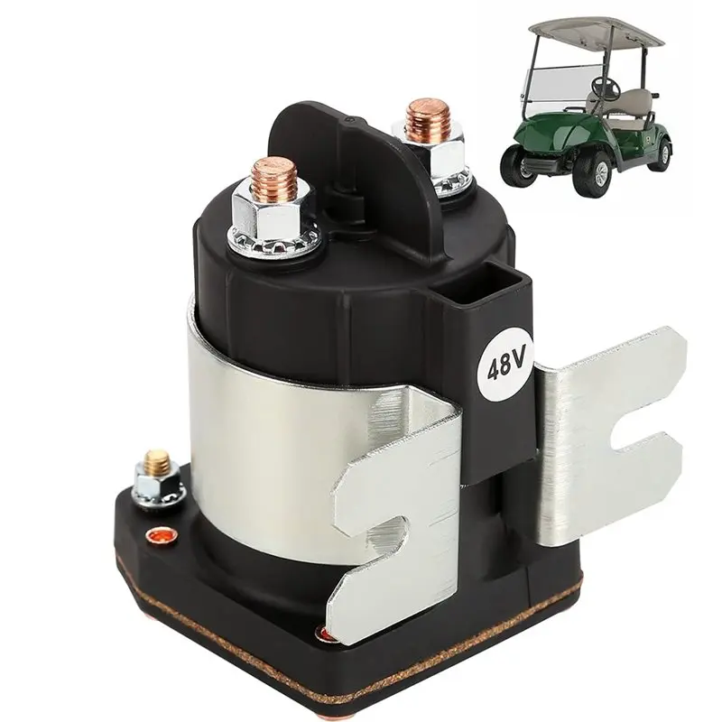 【grande-vente-】-】ju6-h1950-00-00-ju6h19500000-solenoide-relais-pour-chariot-de-golf-48v-ensemble-robuste-pour-transmission-electrique-g22-g29-200