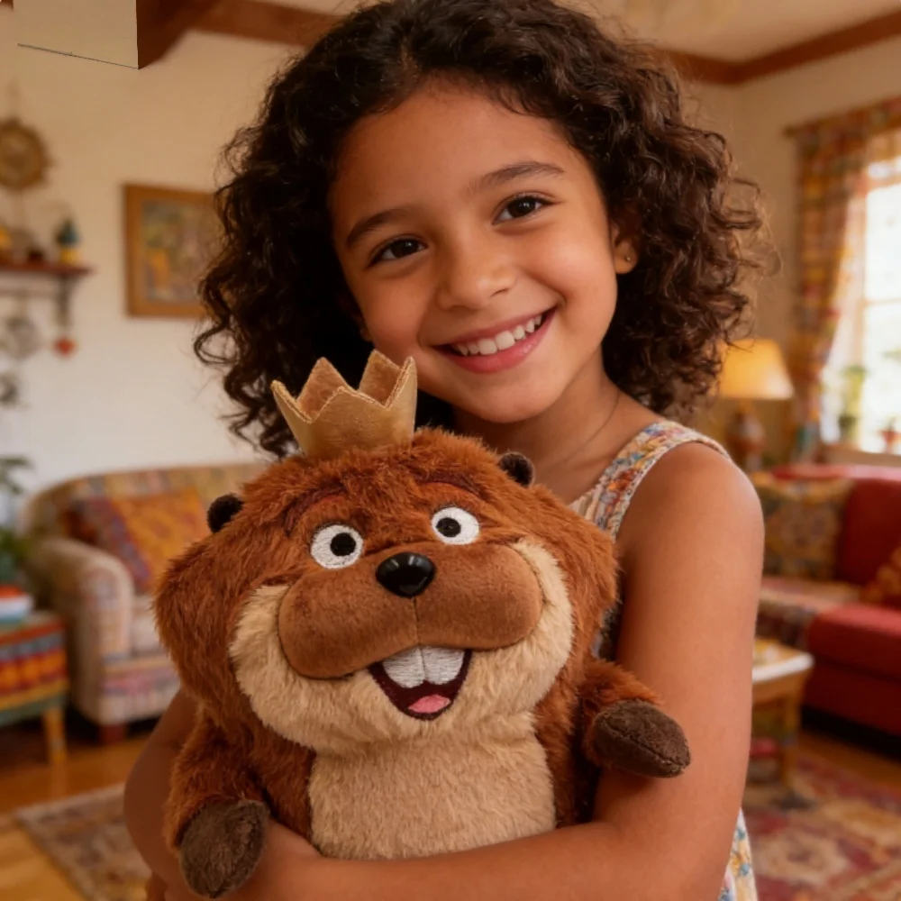 

New Hoppers King Plush Doll Cute Anime Peripherals Toy Birthday Christmas Gift