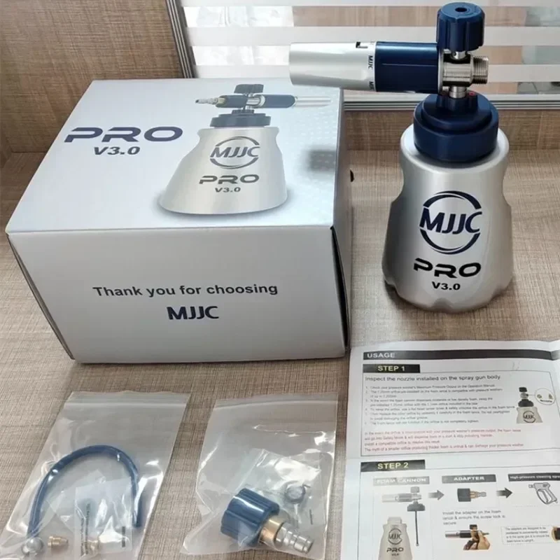 MJJC Foam Cannon Pro V3.0 Car Washer Snow Foam Lance High Pressure