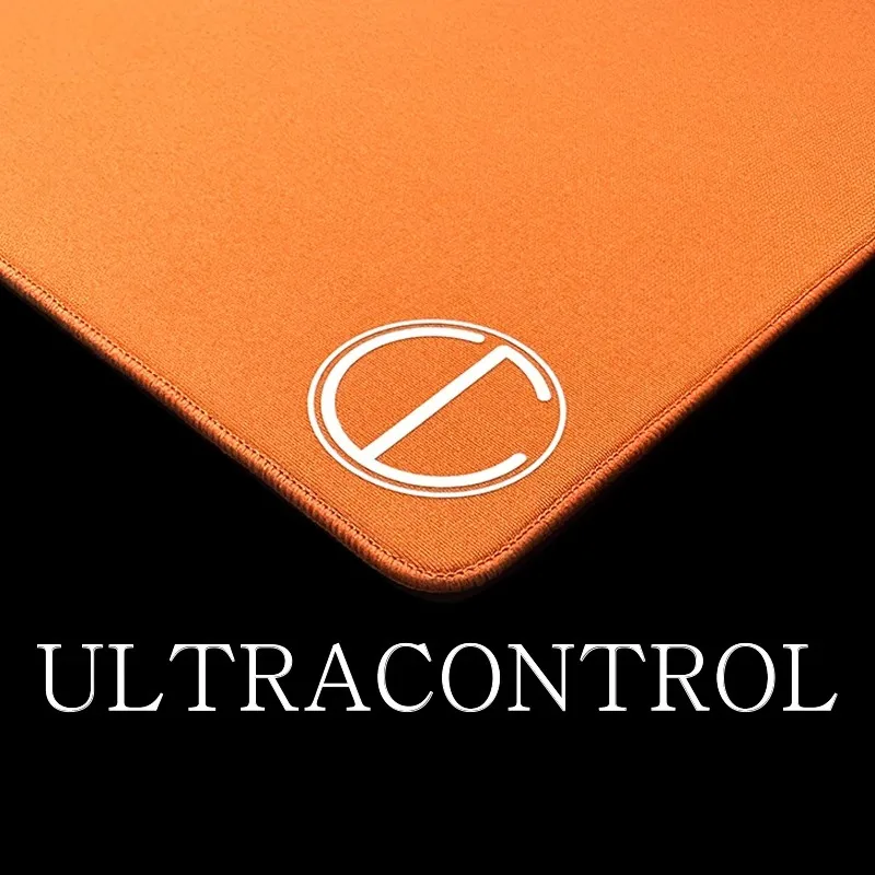 1 Piece Ultraglide Meow ULTRACONTROL V2 UCV2 Esports Gaming Mousepad Fine Surface Mouse Mat UC ULTRACONTROL Orange Large Size