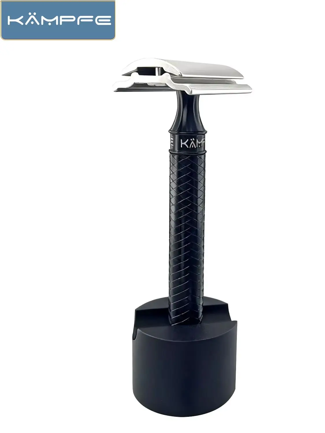 KAMPFE Manual Double Edge Safety Razor Shaving Razor Aluminum Alloy Closed Comb Shaver Beard razor Father’s Day gift