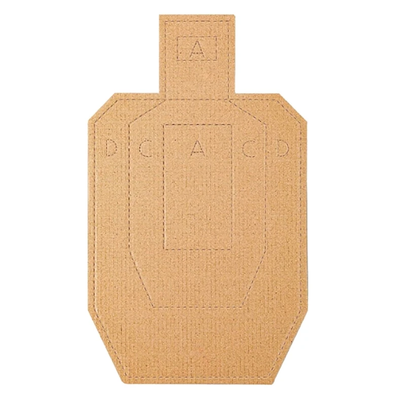 Shooting Ranges Targets (10pcs) Paper Targets Improve Your Accuracy Outdoor Gift for Arrow Shoot Practicer Cardboard 24BD