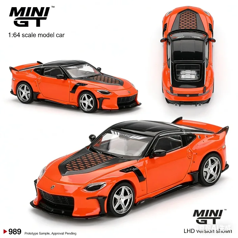 

MINI GT 1:64 Nissan Z VeilSide FFZ400 Cast-Plastic Detailed Alloy Automobile Model, Boys' Gift Toy Collection Decoration Item.