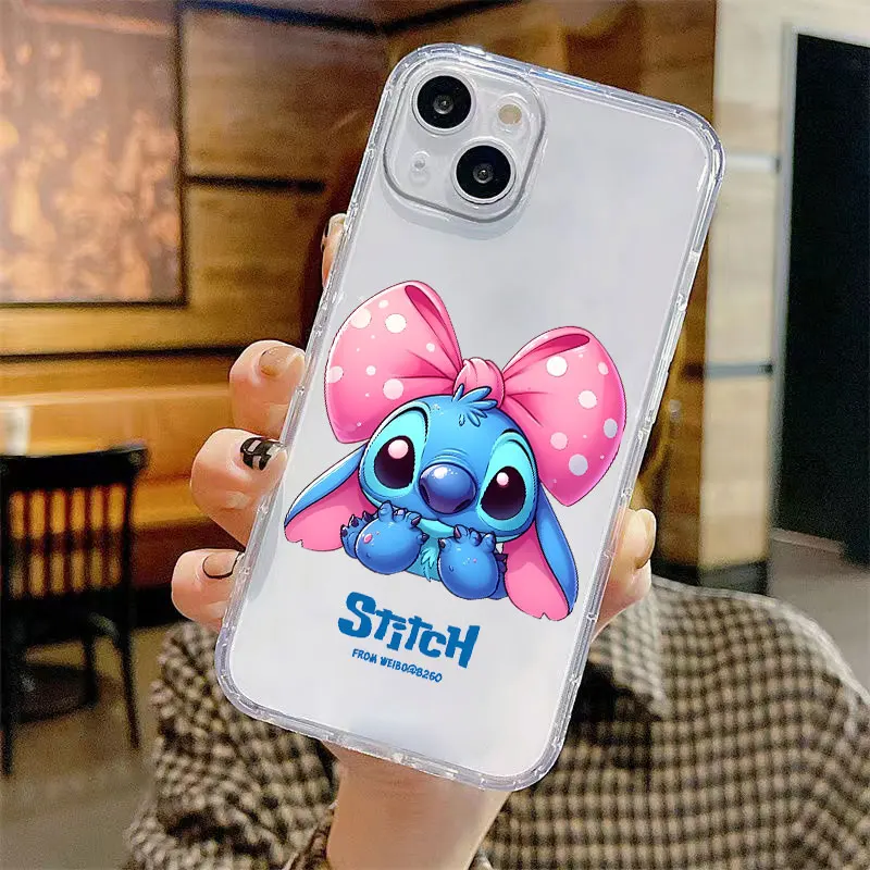 Disney Lovely Stitch Phone Case for Vivo Y35 Y36 Y50 Y51 Y75 Y100 V20 V20SE V21 V23 V23E V25 Pro 5G V27 V29E Funda Cover