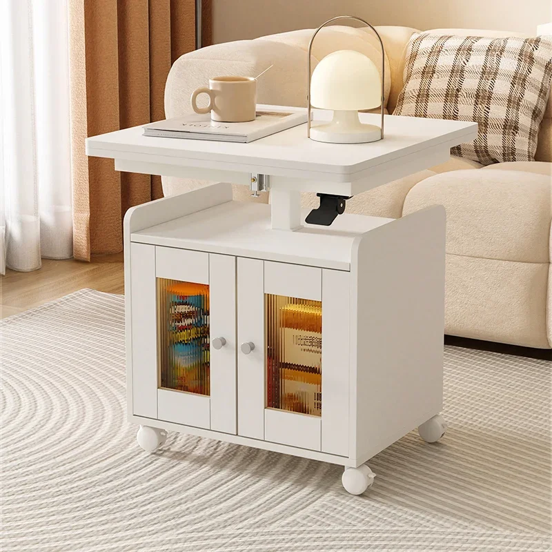 

Movable coffee table dining table dual-purpose household