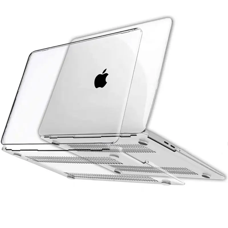 Crystal Clear Laptop Case For Macbook Neo Air 13 15 Pro 13 14 16 M1 M2 M3 M4 M5 Chip Hard Cover For Mac Book Sleeve Accessories