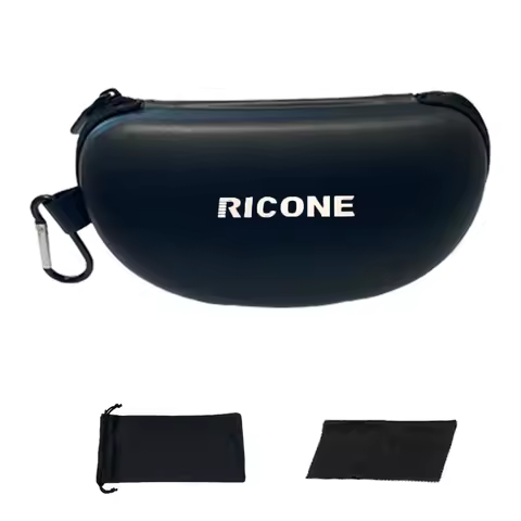 Wholesale Black Portable Sunglasses Case Cycling Glasses Zipper Cases Display Protective Storage Glasses Box