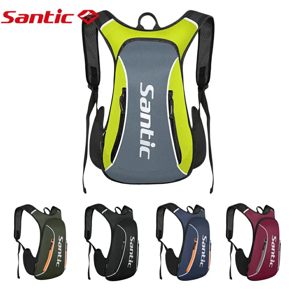 SANTIC Bike Bag Cycling Backpack Breathable Ultralight Climbing Mountaineering Bag Road MTB Bicycle Sport Running Rucksack 2021