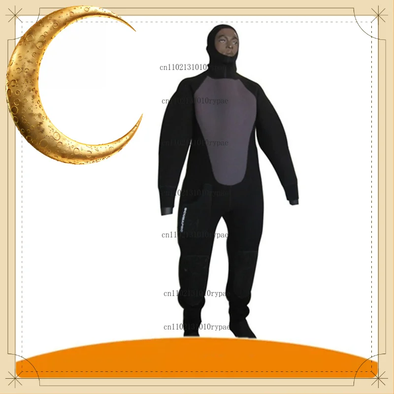 

5MM semi-enclosed dry diving suit, 5MM with ventilation holes