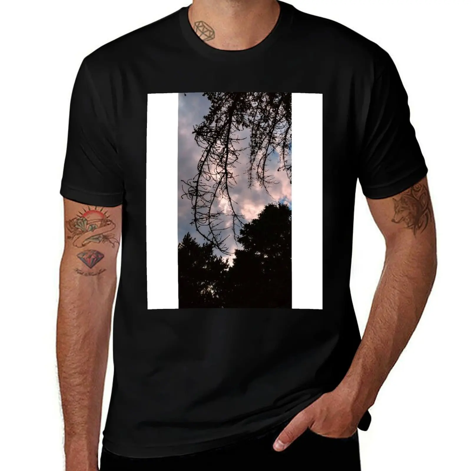 

Футболка Under the Trees, часть 1, футболка с аниме, мужская футболка с индивидуальным принтом, футболка с графическим рисунком