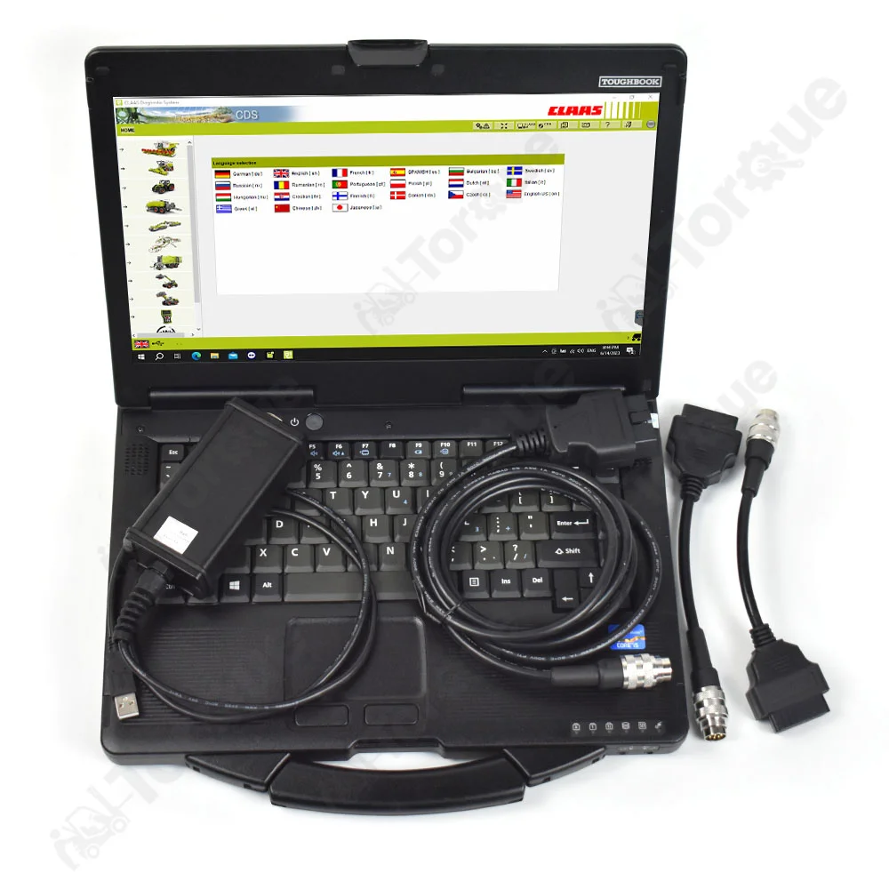 

CF53 Laptop For CLAAS diagnostic interface CANBUS MetaDiag CLASS Agriculture construction truck tractor diagnostic scanner