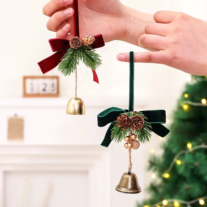 

Christmas Decorations Bell Pendants Home Atmosphere Decoration Christmas Tree Ornaments