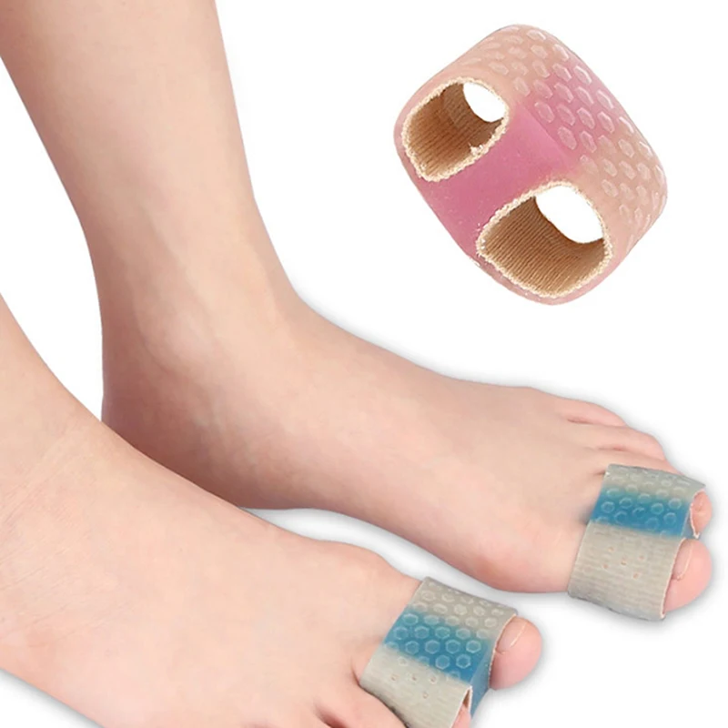 Siliconen Teen Spreider Separator Bunion Hallux Valgus Corrector Duim Vinger Correctie Stijltang Voetverzorging Tool