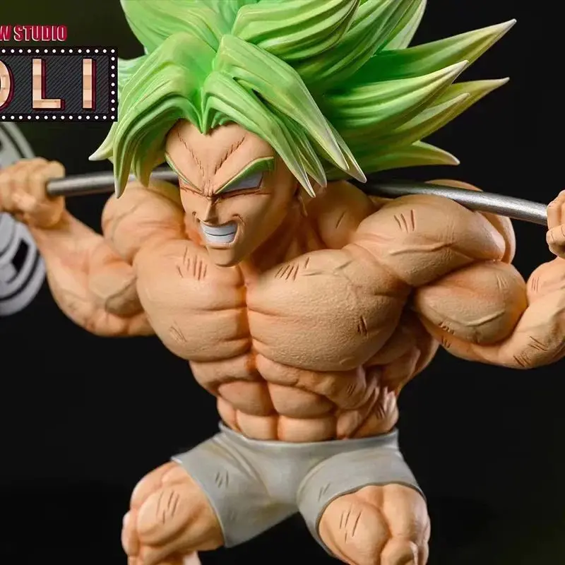 16cm Dragon Ball Z Figure Broly Figure Fitness Broly Anime Figurine Super Broly Action Figures Pvc Statue Collection Models Toys