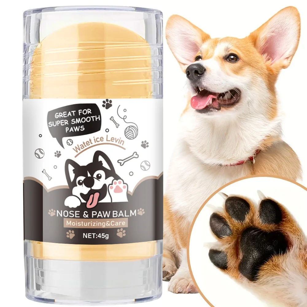 Dog Paw Balm Lick Safe Snout Soother Moisturizes Soothes Nourishes Irritated Paw Pads Nose Prevents Cracks Wounds Dog Paw Balm