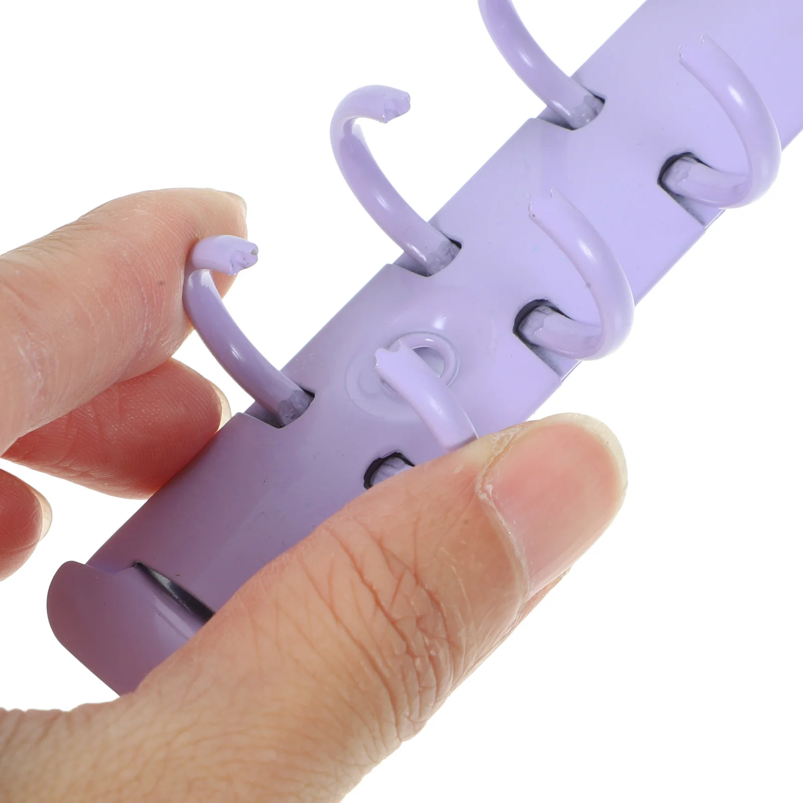 2Pcs Metal Binder Mechanism Clips Loose Leaf Notebook Rings Binding Spine Inserts Organizer Binder Organizer Binding Clips