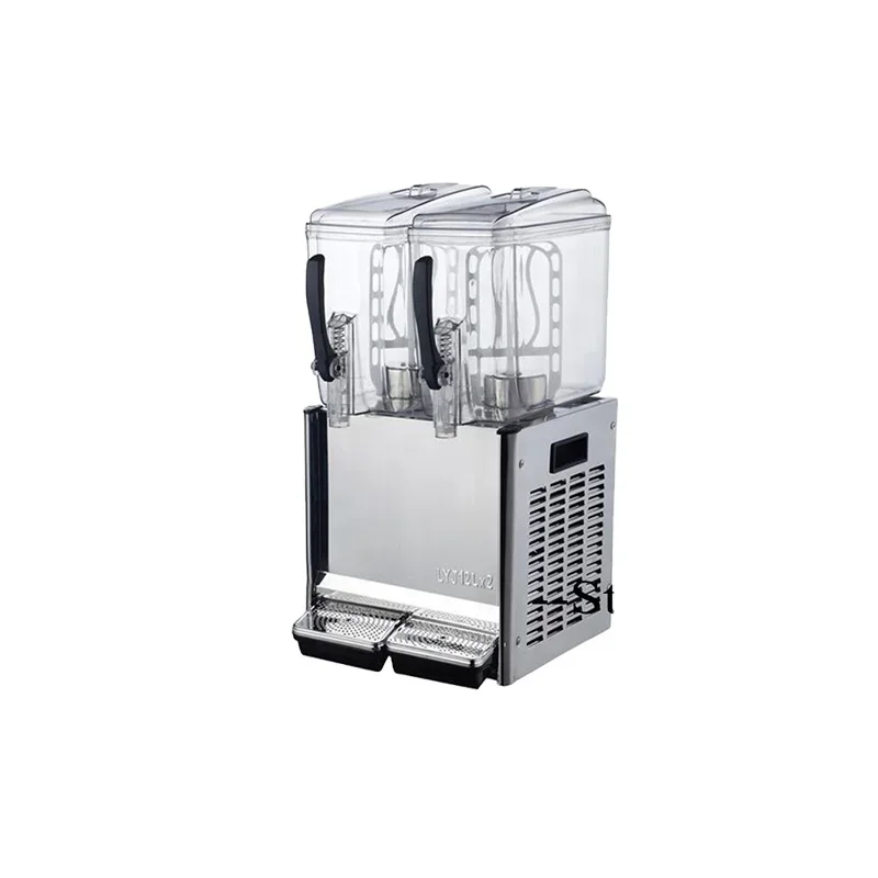 

2024 12L*2 Small Capacity Commercial Fruit Juice Dispenser Water Juicer Glass Cold Drink Portable Slush Machine