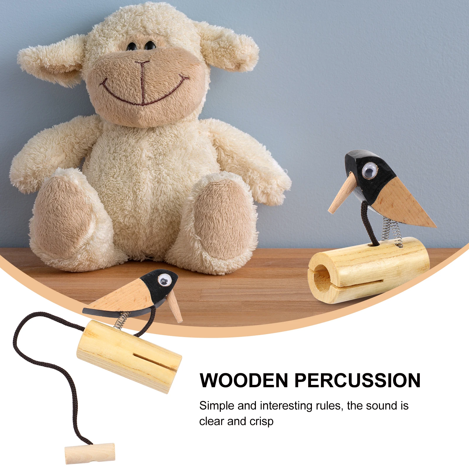 

Wooden Percussion Percussion Toy for Kids Percussion Toy for Early Education orff instrument early education percussion