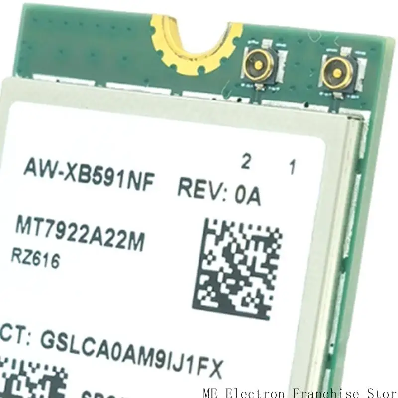 T5EA XB591NF MT7922 Тройная полоса 2.4G 6G WiFi 6E Беспроводная сетевая карта 2400 Мбит / с.