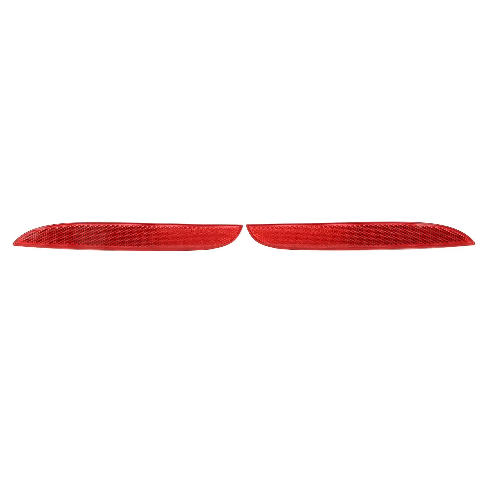 

1 Pair Rear Bumper Reflector 63142990863 Left Right Red Tail Bumper Marker Reflector for e84 X1 2010 2011 2012 2013 20142015