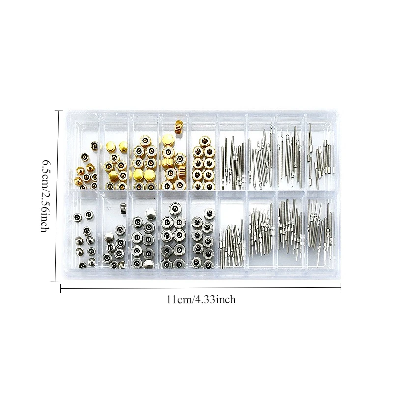 Watch Crowns Watch Stem Extender + Crowns Accessory Repairing Replacement Tool Kit with Box Watch Extension  NH34 NH35 NH36