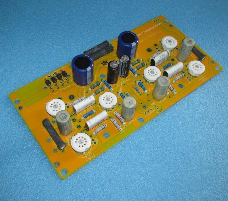 

12AU7 Push 6P14 Tube Push-Pull Circuit 10W*2 Stereo Audio Amplifier Board