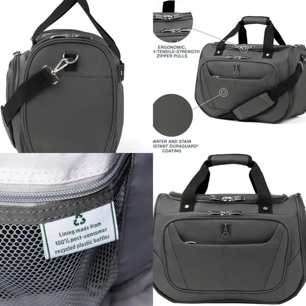 

Lightweight Softside Underseat Carry-On Tote for Weekend Travel and Overnight Trips