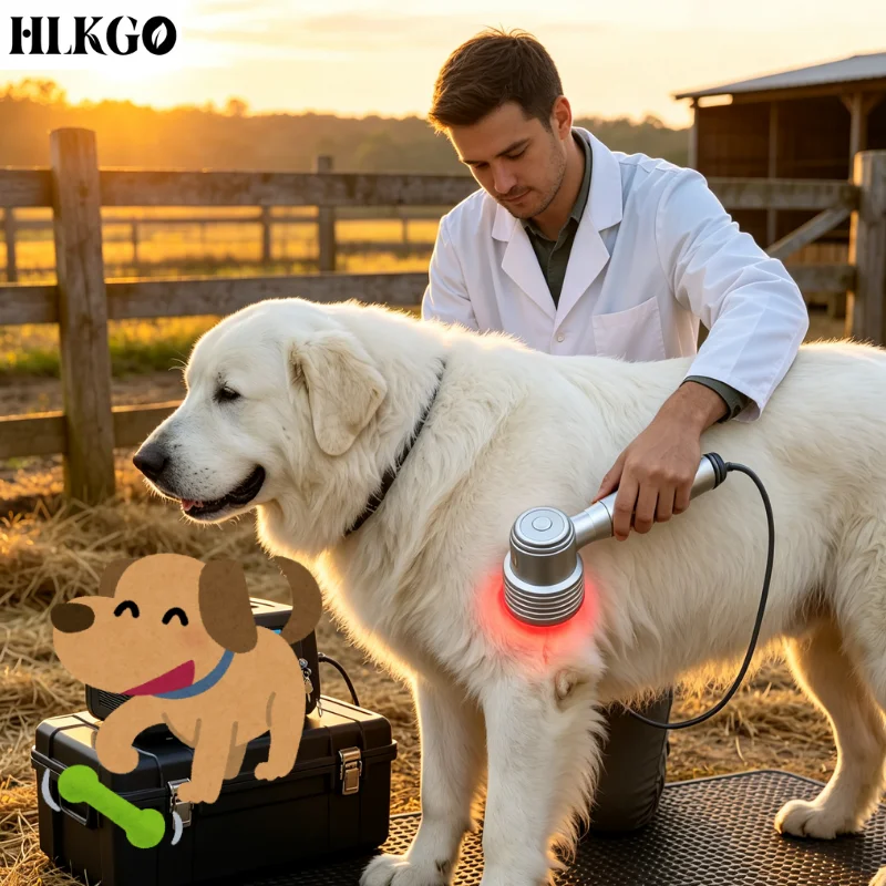Advanced Class IV 808nm Infrared Laser Veterinary System for Pet Rehabilitation Pain Relief Clinic Physiotherapy