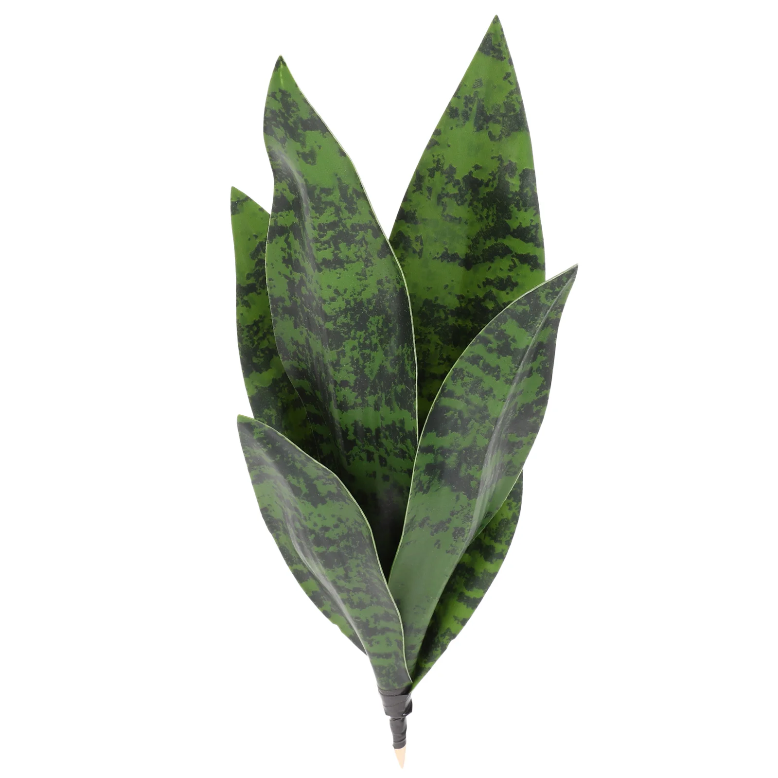 

Artificial Tiger Piranha Faux Snake Plant Decoration Adornment Fake Plants Outdoor Sansevieria Indoors Metal