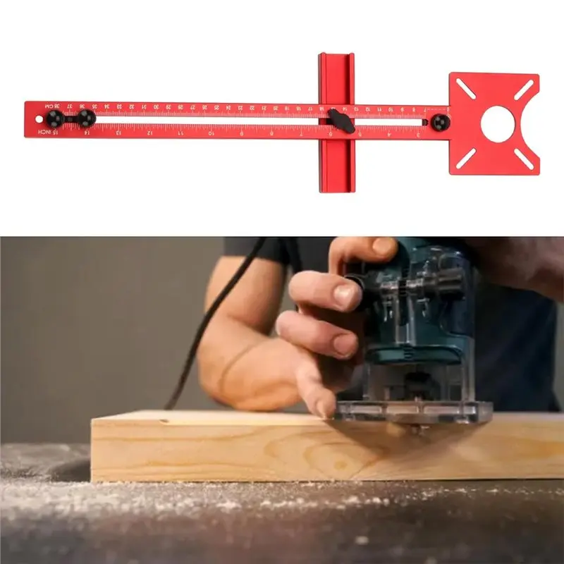 ABXF-Edge And Slotting Milling Tool, Woodworking Milling Tool, Auxiliary Circular Hole Trimming Machine Mounting Bracket