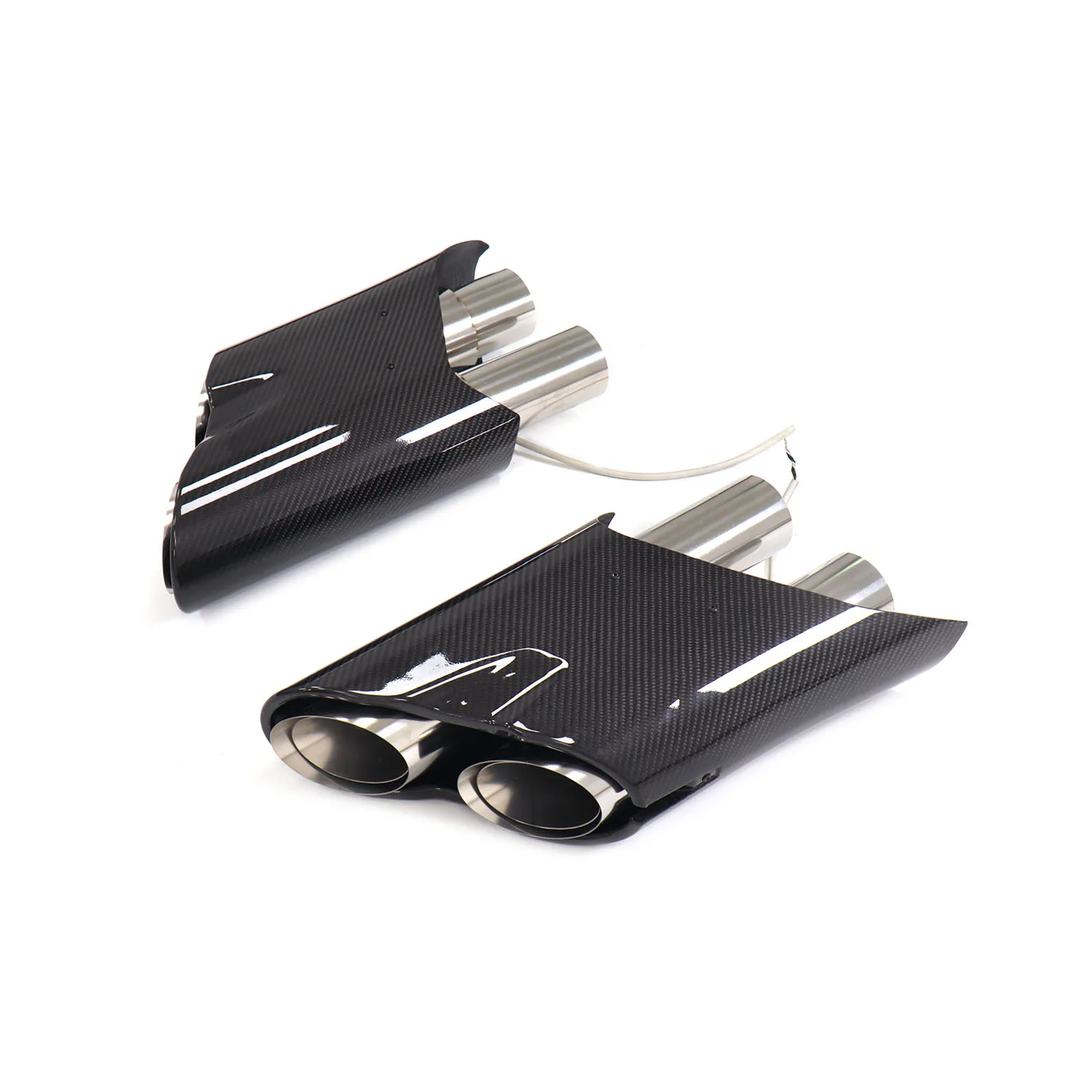 

Ouchi Carbon Fiber 1.5mm Thickness Exhaust Tips for Mercedes Benz G-Class G63 for Style High Quality Performance Parts