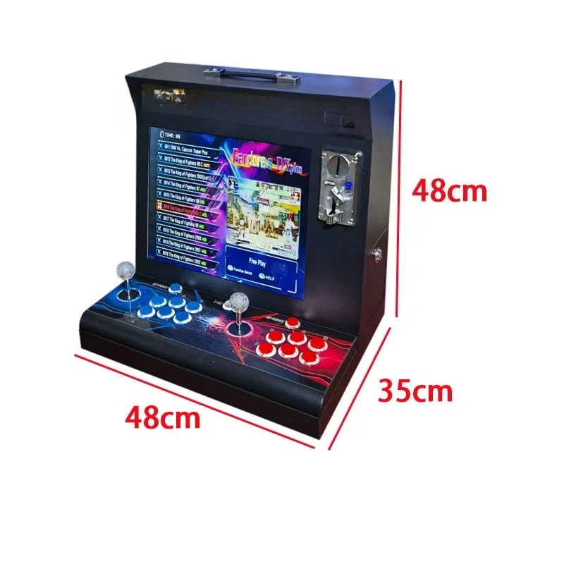17-Inch screen home arcade double home game console, classic nostalgic arcade