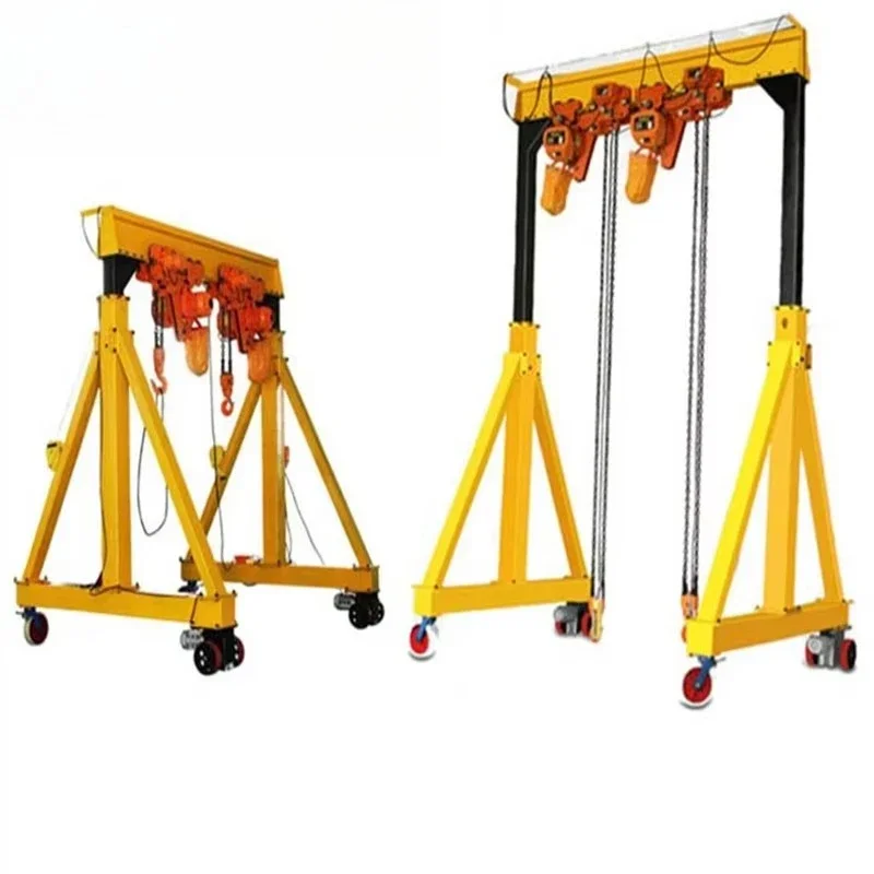 Portable gantry crane Electric mobile gantry crane