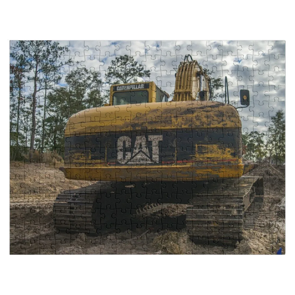 

Excavator Back Jigsaw Puzzle Adult Wooden Puzze Wood Puzzle Adults