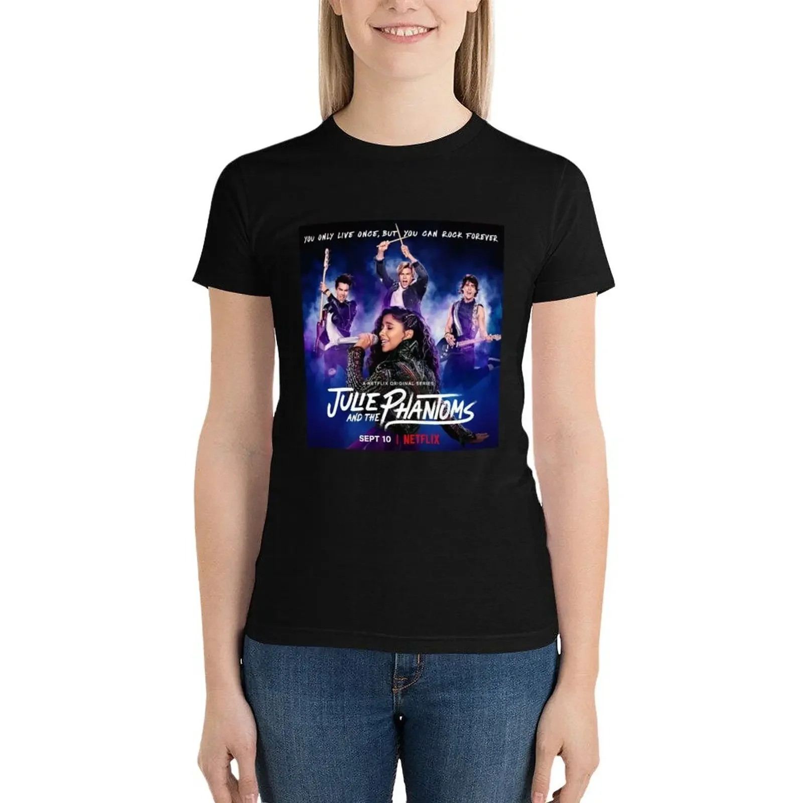 

Julie and the Phantoms T-Shirt funny shirts graphic tees tops for Women