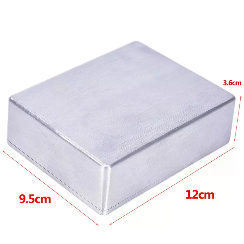 Boîtier en aluminium 1590BB, boîtier de pédale d'effets, pédale d'effets de guitare