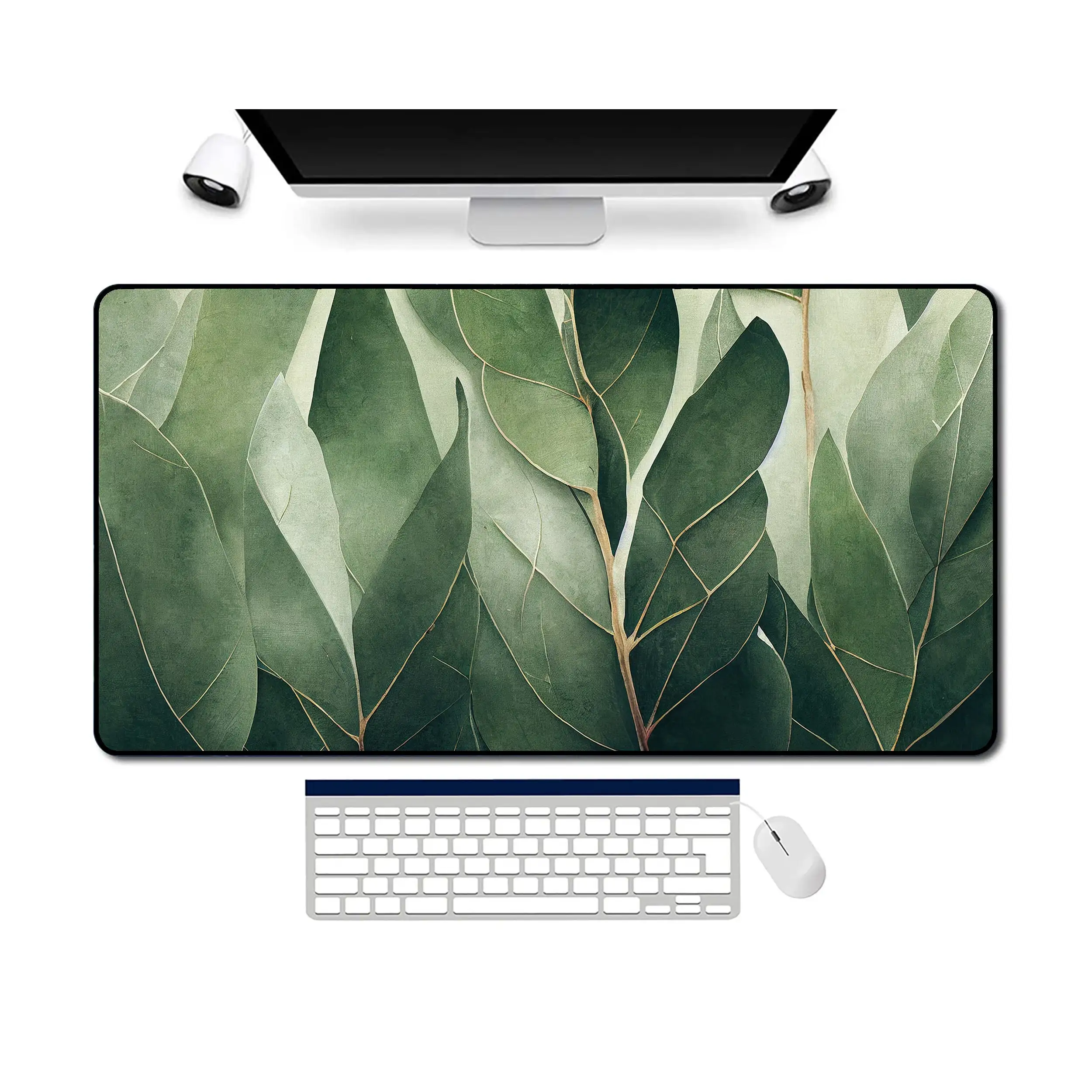 

Eucalyptus Leaf Desktop Decoration,beautiful Natural Desktop Decoration,teacher Gift, Gaming Mouse Pad,perfect Gift for Friends.