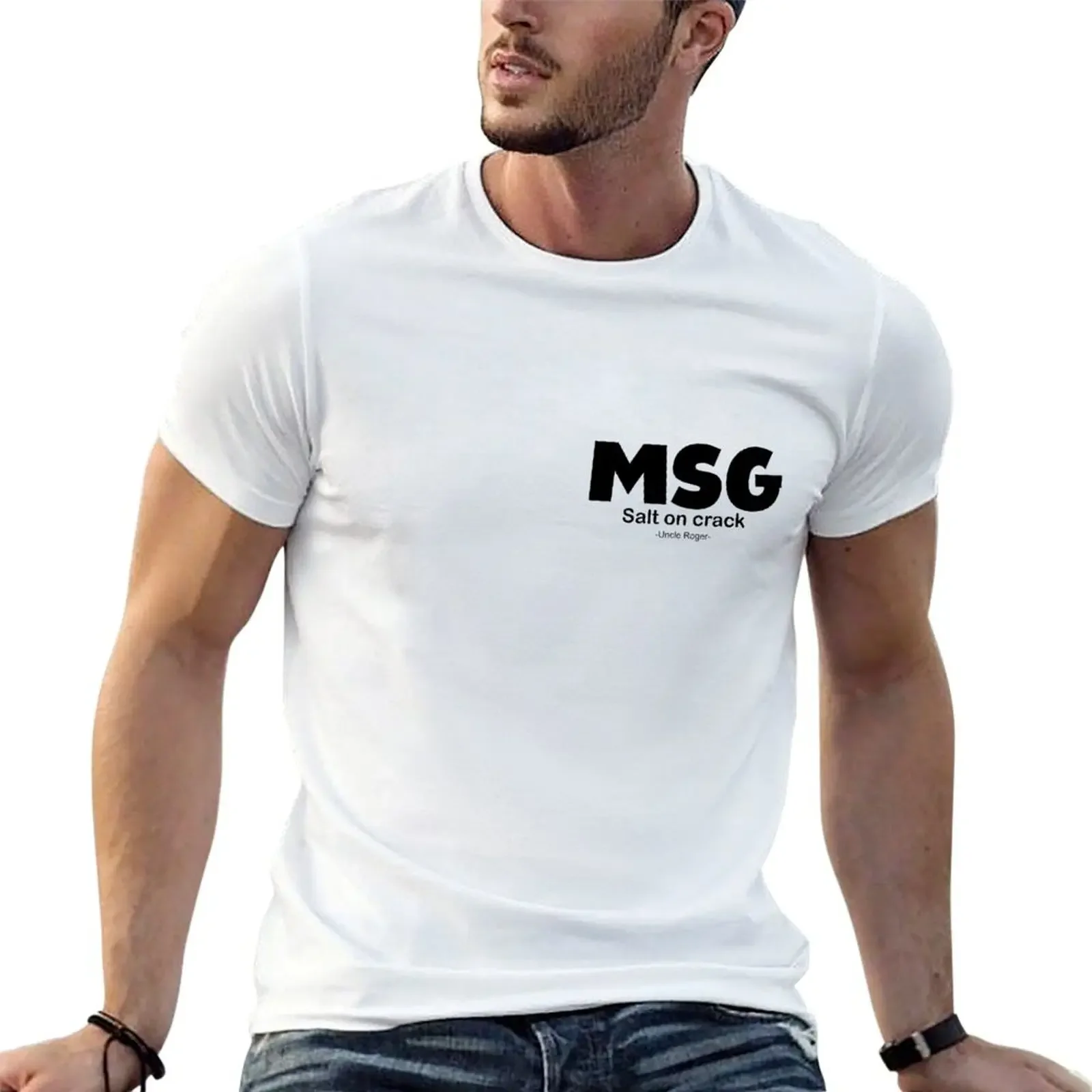 

MSG, Salt on crack - Uncle Roger - Nigel Ng T-Shirt tees gifts for boyfriend shirts graphic Louboutins shirts graphic tee men