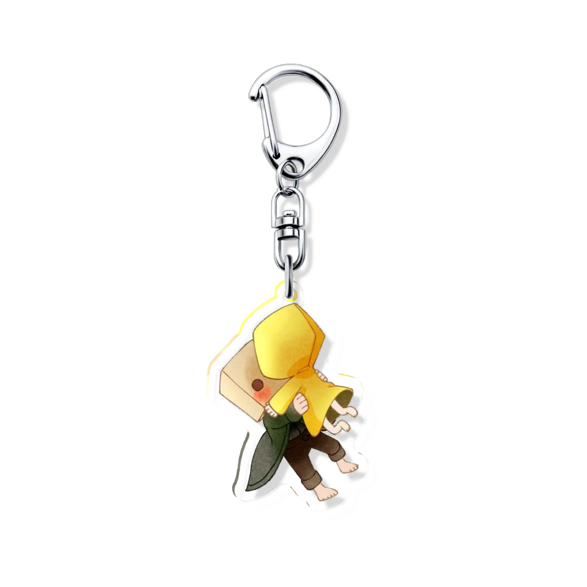 ليتل كابوس الاكريليك جميل المفاتيح مجوهرات أصدقاء شنطة هدايا سحر كيرينغ تذكارية مفتاح سلسلة قلادة لعبة الصلة المنتج