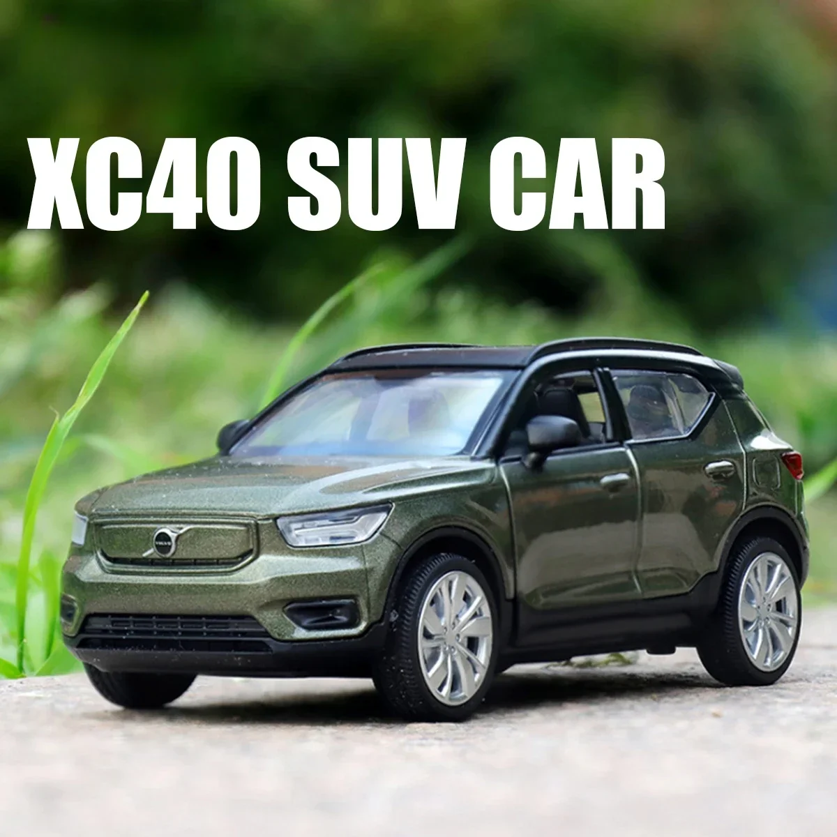 1:32 volvo xc40 suv Offroad-Modell aus Druckguss legierung Modell Spielzeug autos ziehen Auto Fahrzeug Spielzeug für Kinder zurück