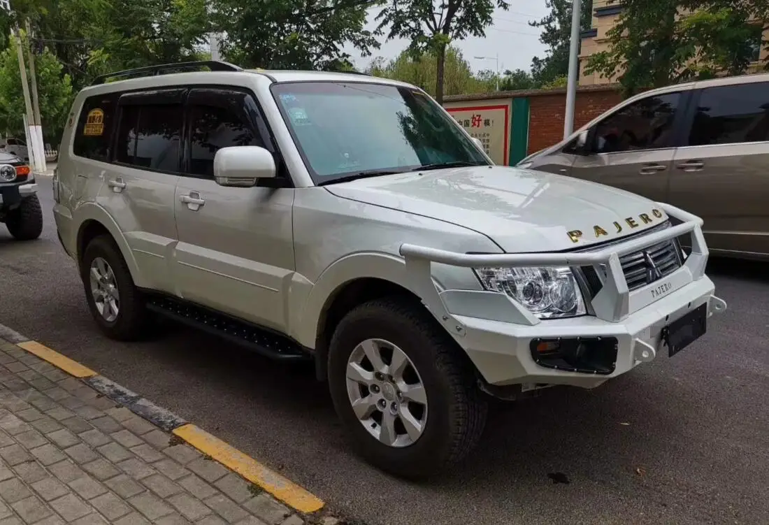 Seperate Top Loop Front WINCH Bumper/Bullbar For  Pajero V93/V97