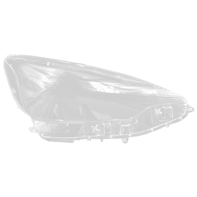 Car Right Headlight Shell Lamp Shade Transparent Lens Cover Headlight Cover for Toyota Prius C 2012 2013 2014