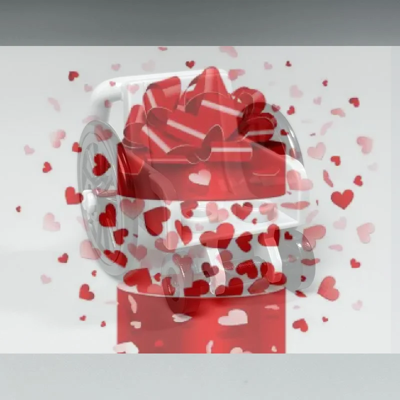 

【BS】2 шт. развивающие конструкторы MOC: колеса для инвалидных колясок и тачек, аксессуары для фигурок, подарки для детей