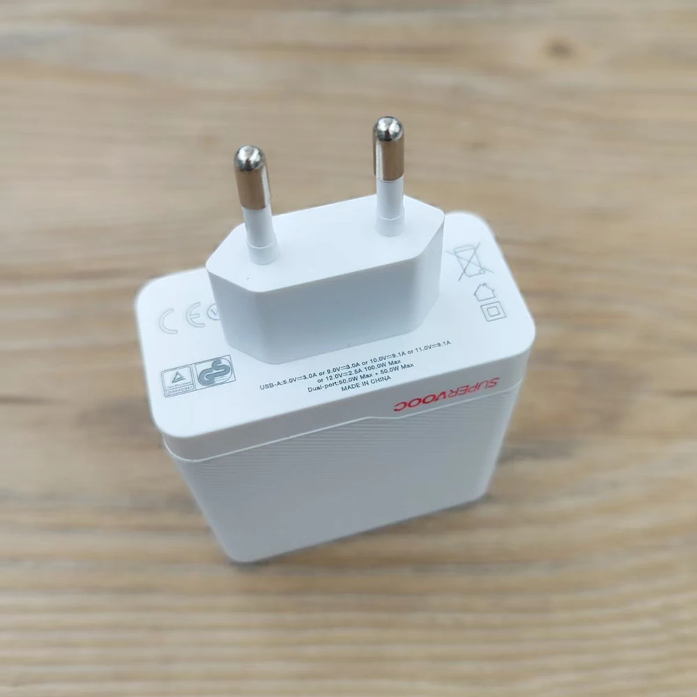 OPPO Find X8 Ultra X7 Pro 100 واط الاتحاد الأوروبي شاحن SuperVooc منافذ مزدوجة شحن سريع محول الطاقة 12A PD كابل ل OPPO Reno 14 13 12 Pro #3